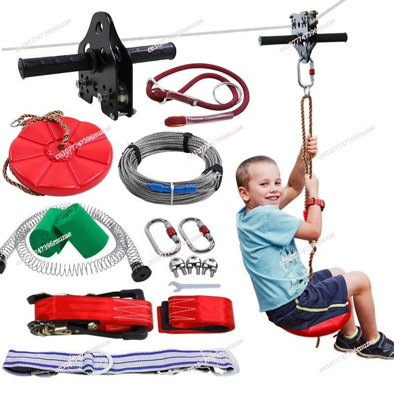 Outdoor Adventure Ziplines & Waterfall - Zestaw do zjeżdżania na linie dla