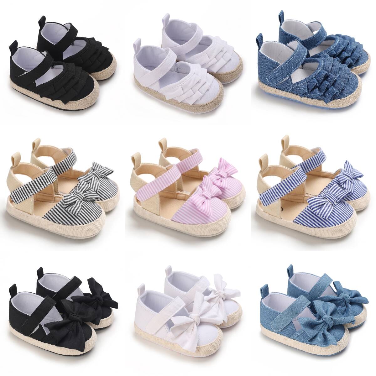 Outdoor Adventure Girls - Urocze buty Mary Jane z kokardką