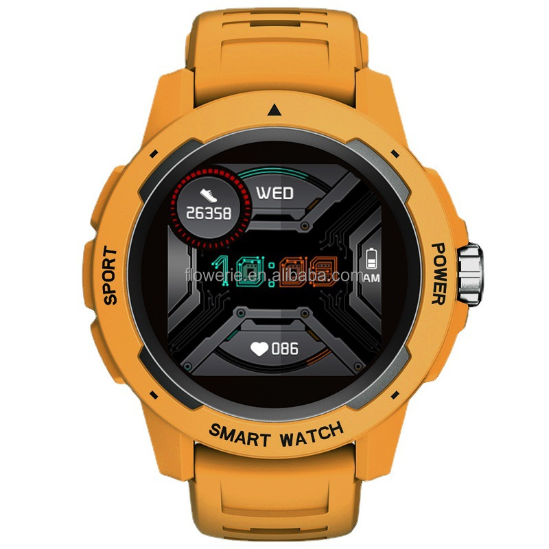 Outdoor Adventure And Sports - Wodoodporny taktyczny smartwatch sportowy IP68, 50m,