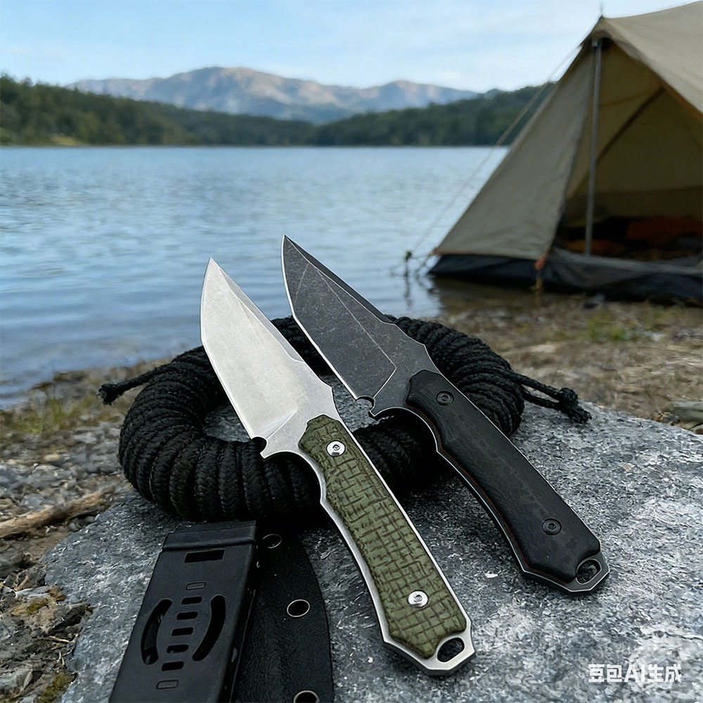 Outdoor Adventure With No Backpack - Nóż składany Jungle Adventure Backpacking EDC,