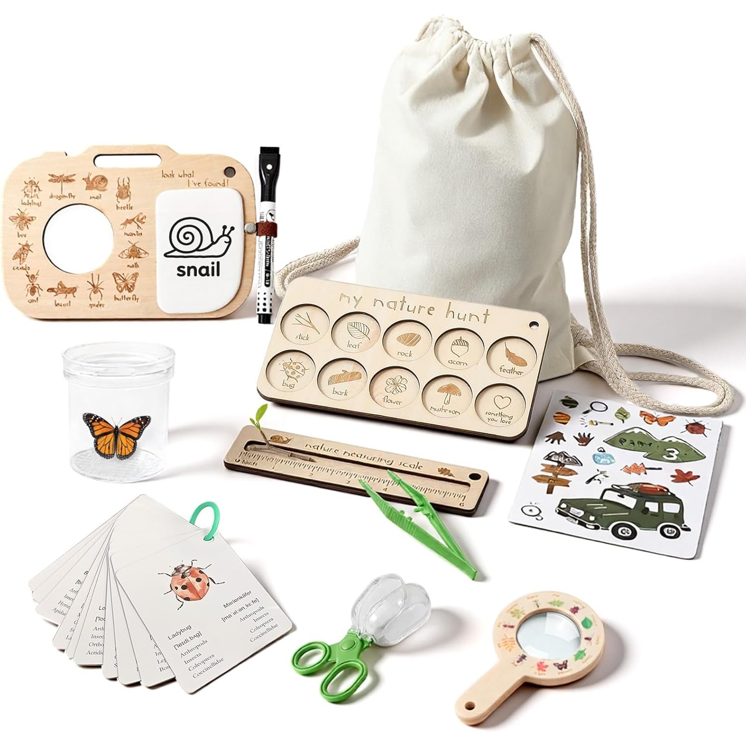 Outdoor Adventure Toys For Kids - Zestaw do łapania owadów dla dzieci