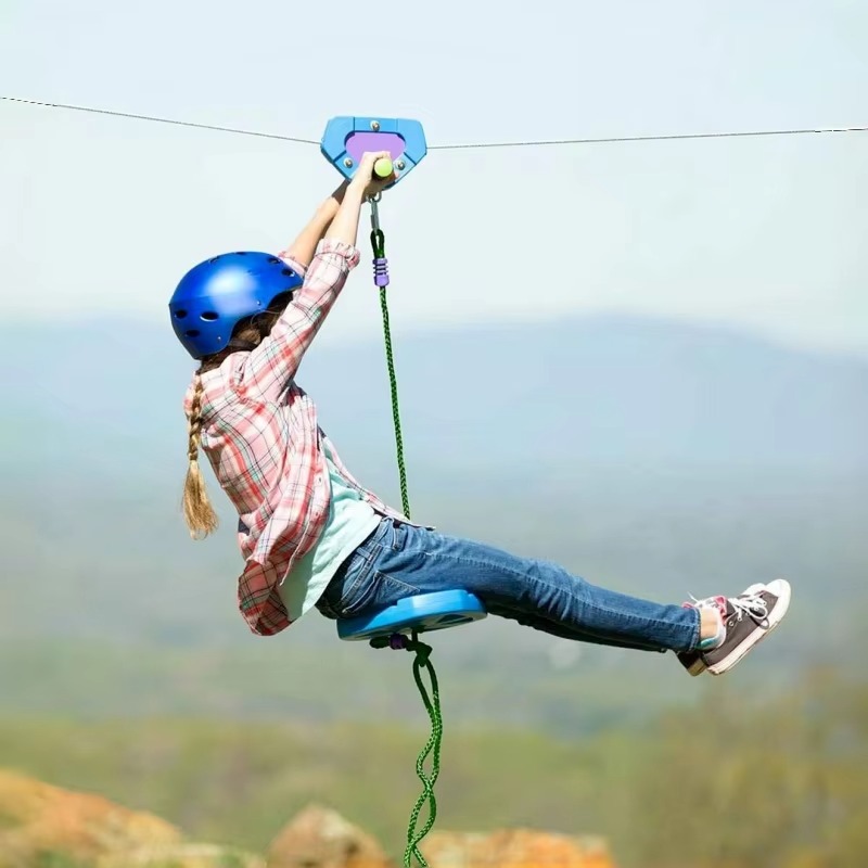 Outdoor Adventure Ziplines & Waterfall - Zestaw do zjeżdżania na linie (zipline)