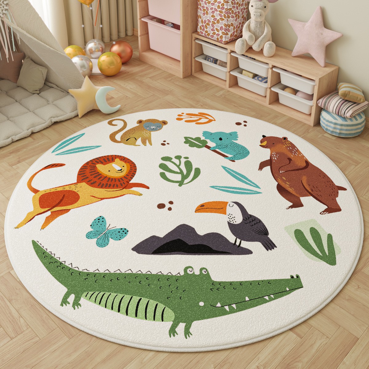 Zabawny dywan dla dzieci do pa – Outdoor Adventure Kids recenzja i cena