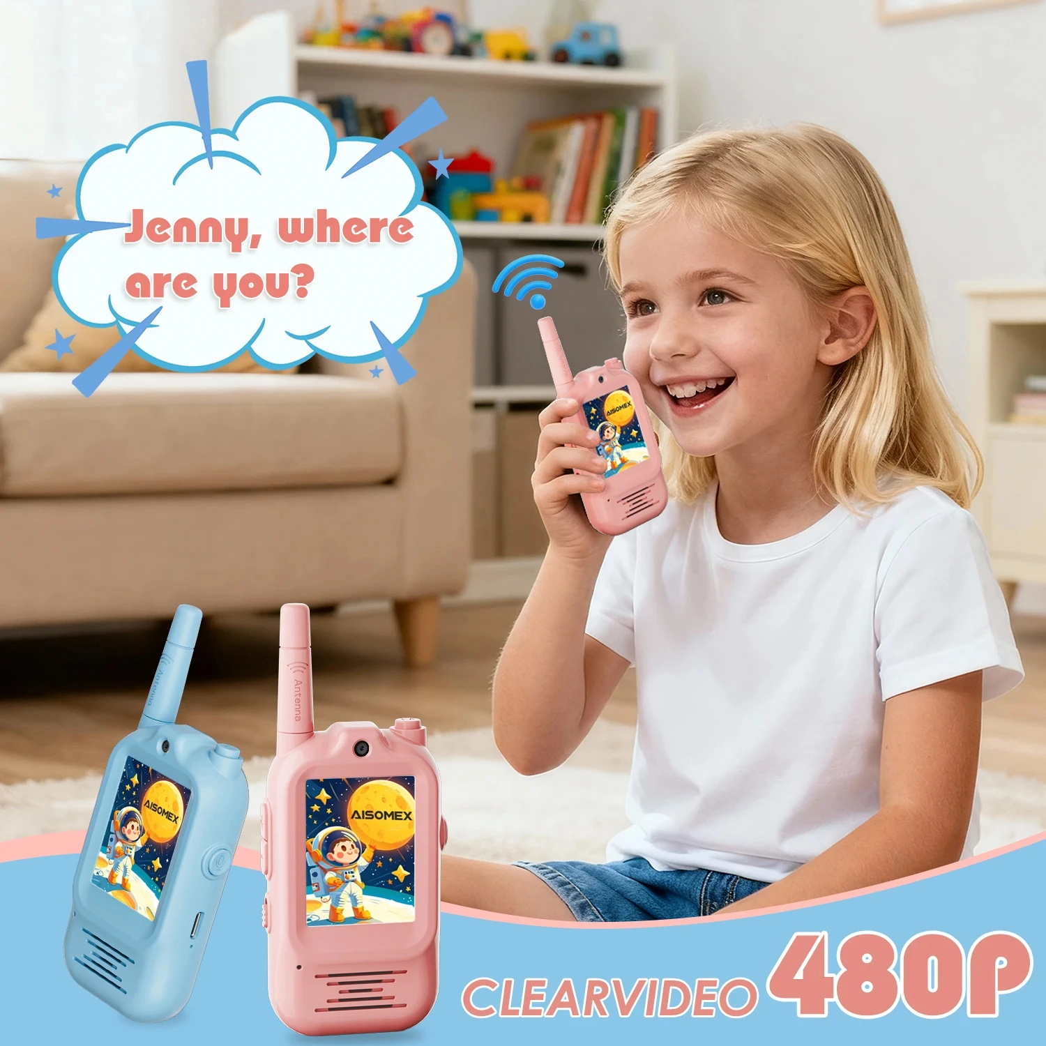 2 szt. Dziecięce radiotelefony – Outdoor Adventure Toys For Kids recenzja i cena