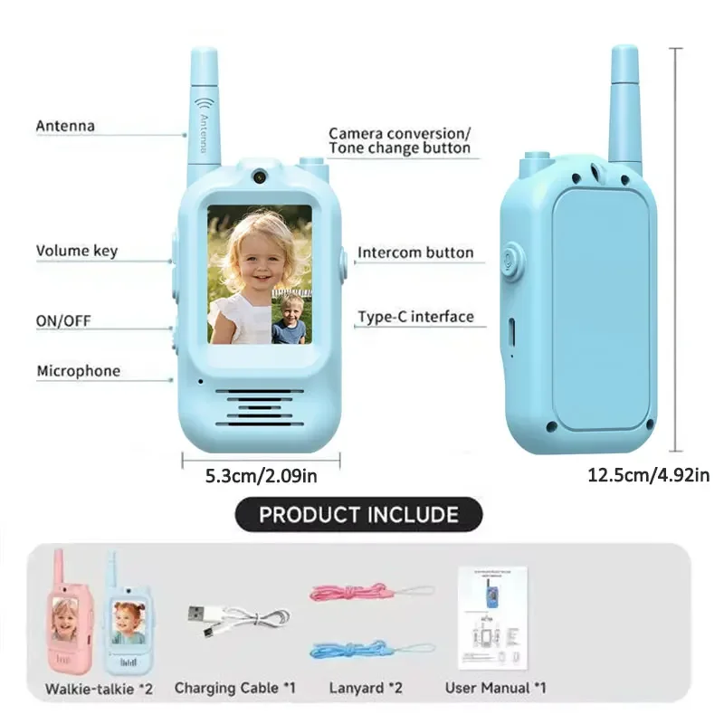 2 szt. Dziecięce radiotelefony – Outdoor Adventure Toys For Kids recenzja i cena