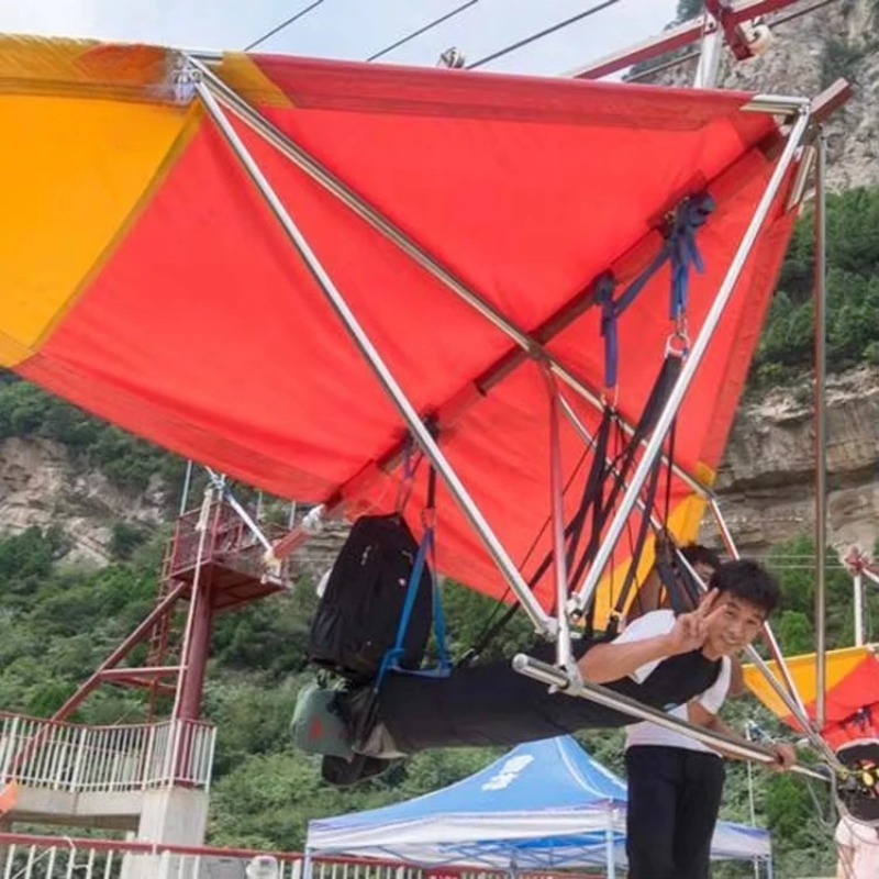 Zewnętrzne liny zjazdowe, huśt – Outdoor Adventure Ziplines & Waterfall recenzja i cena