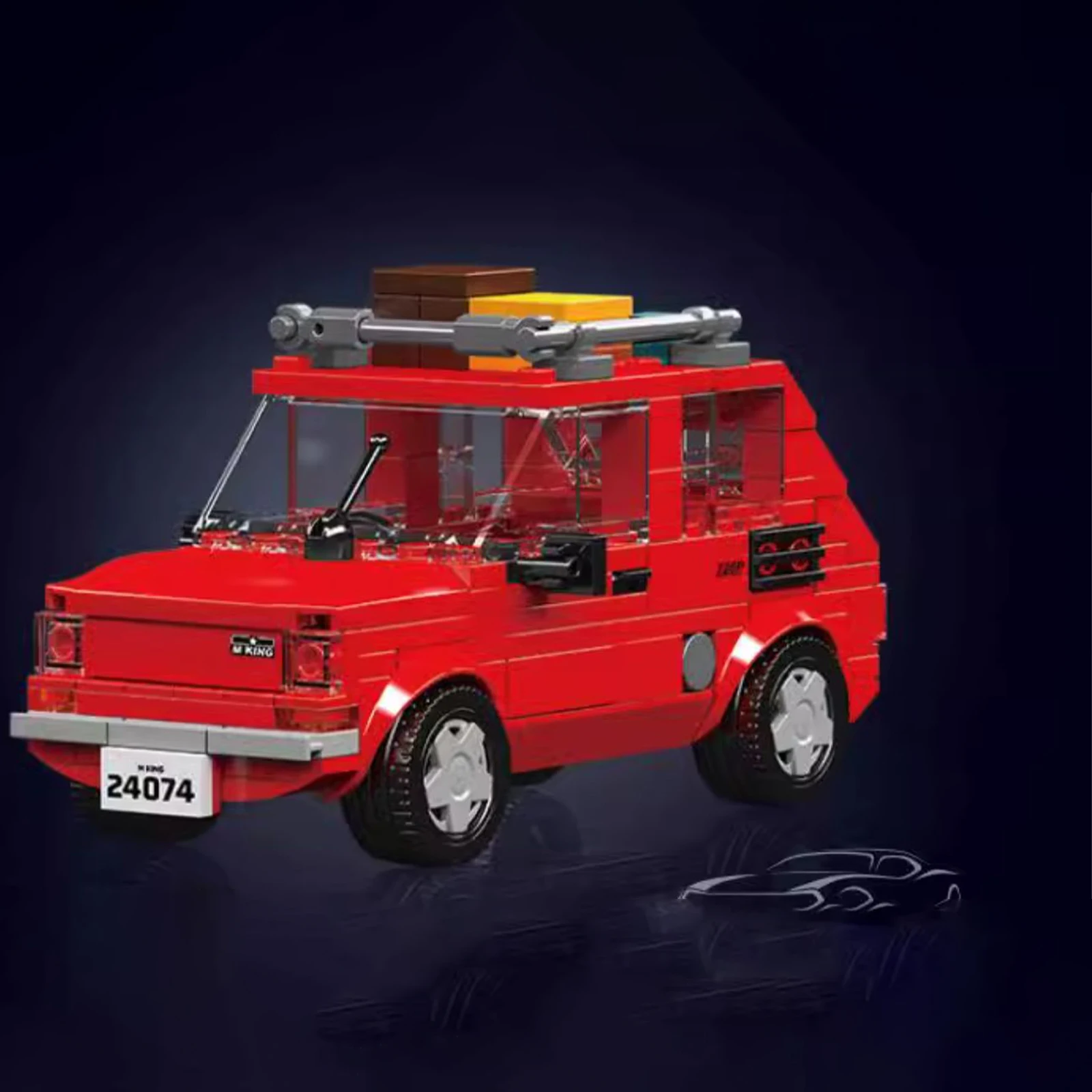 Mould King 24074 No.Fiat 126P  – Outdoor Adventure Toys For Kids recenzja i cena