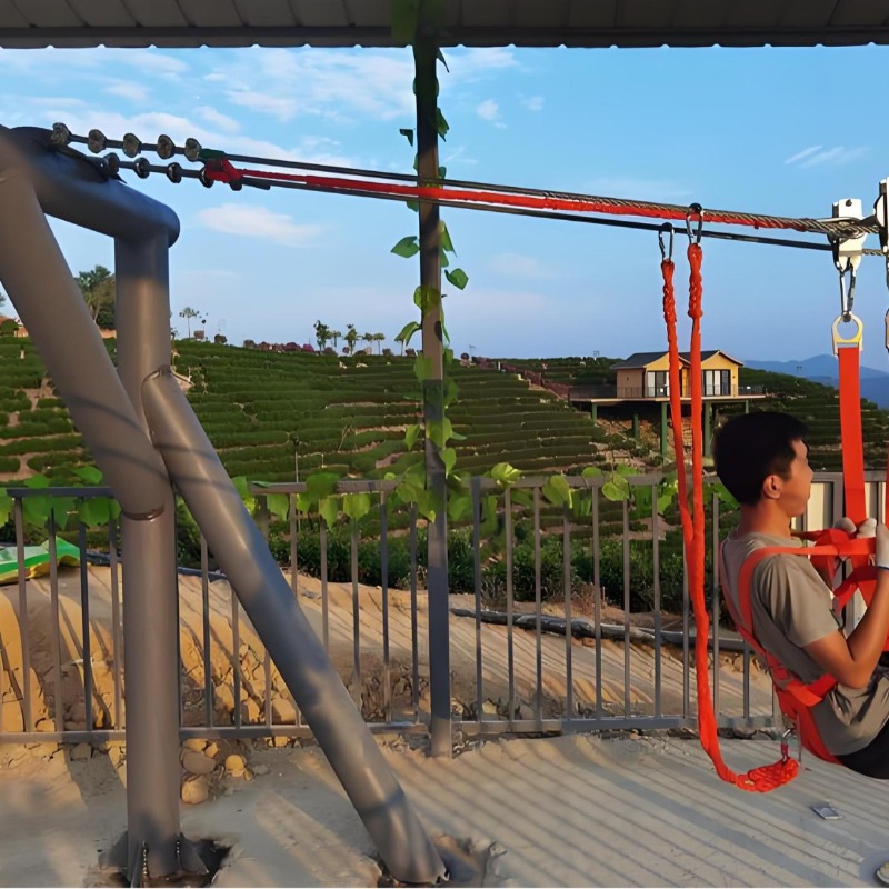 Wyposażenie do zipline'ów na d – Outdoor Adventure Ziplines & Waterfall recenzja i cena